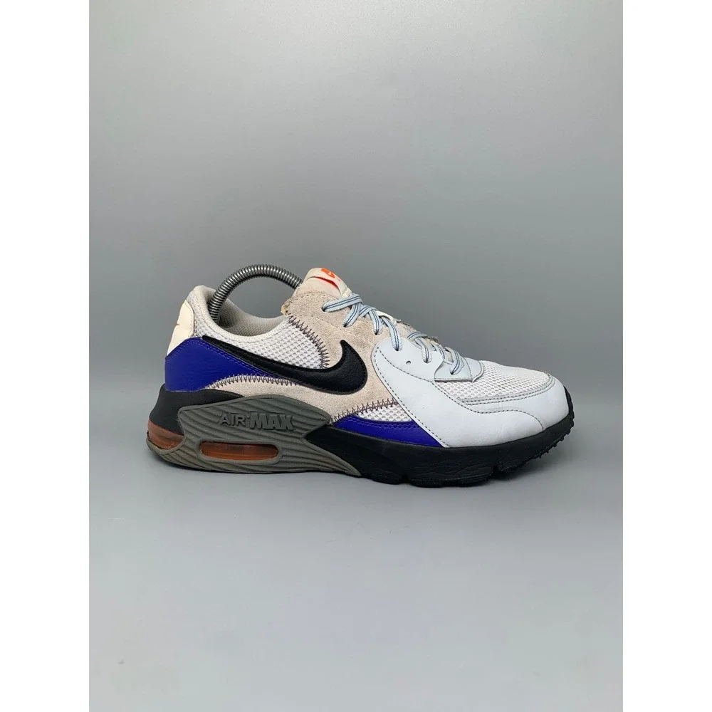 Nike Air Max Excee Light Bone Blue Running Shoes CD4165-015 Men's Sz 9